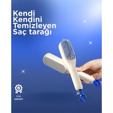 Eco Lounge Kendini Temizleyen Tarak-Tüm Saç Tiplerine Uygun Kullanım