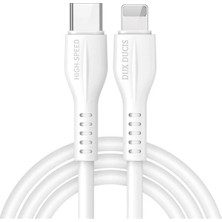 Die Grup Dux Ducis Iphone 20W Hızlı Şarj Iphone 14 13- 1211 Şarj Kablosu 1METRE-(5775)
