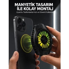 Die Grup Soğutma Teknolojili Rgb Işıklı Telefon Soğutucu