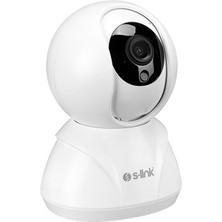 Die Grup S-Lınk SL-IND02 Ev/bebek Güvenlik Kamerası Wifi 2mpix 3.6mm Lens 10M. Gece Görüşü Hareket Algılama Iki Yönlü Ses Micro Sd Kartlı Tuya YAZILIM(1923)