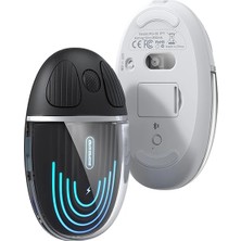 Die Grup Dux Ducis cm Series Kablosuz Bluetooth 2.4ghz Şeffaf MOUSE-(5775)