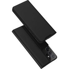 Die Grup Dux Ducis Sm Galaxy S21 Ultra Kılıf Flip Cover Kılıf Skinpro SERIES-(5775)