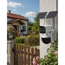 Die Grup Güneş Enerjili Arsa Kamerası 4g Sım Kartlı Gece Görüşlü Solar Kamera 2 Yıl Garantili