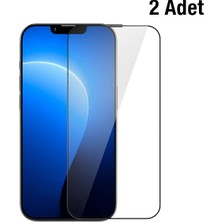 Die Grup Baseus iPhone 14 Plus/13 Pro Max 6.7 0.3mm Full Koruma Tempered Cam Ekran Koruyucu 2 Adet SET-(5775)