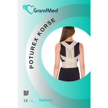GrandMed Postureks Korse Rahat Konforlu Kullanım Ayarlanabilir Tasarım