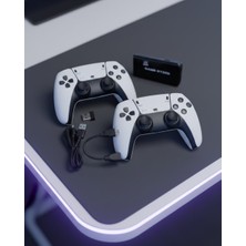 Die Grup 4K Retro Oyun Konsolu 20600 Oyun Kablosuz Oyun Kolu
