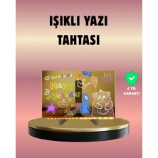 Die Grup USB Bağlantılı LED Akrilik Çizim ve Not Tahtası