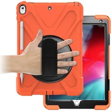 Die Grup Ipad Pro 10.5 AIR10.5 2019 Kalem Yerli Standlı Zırh Kılıf Shockproof CASE-(5775)