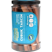 Ekoloji Market Organik Glutensiz Kavanoz Çubuk Tarçın 25 Gr.