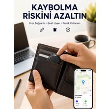 Die Grup Akıllı Konum Bulucu Airtag Apple ve Android Uyumlu Takip Cihazı