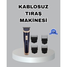 Die Grup Çelik Bıçaklı Unisex Şarjlı Tıraş Makinesi – Sessiz Motor Kablosuz ve Ayarlanabilir