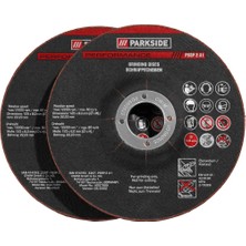 Parkside Metal Taşlama Diskleri Pssp 2 4'lü Set A24R-BF