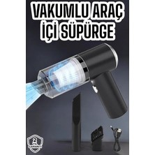 Eco Lounge Şarjlı Üflemeli Vakumlu Araç Içi Süpürge El Tipi 2 Yıl Garantili - Otomobil & Motosiklet
