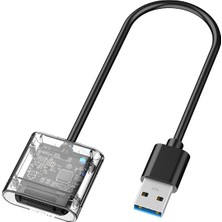 Die Grup Ally M.2 Sata USB 3.0 Gen1 SSD Harddisk Kutusu  M.2 Ngff- JMS578-(5775)
