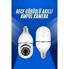 Die Grup Ev Kamerası Wifi Kamerası Gece Görüşlü Akıllı Ampül Kamera