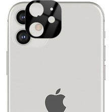 Die Grup Iphone 12 Mini 3D Full Kaplama Tempered Cam Kamera KORUYUCU-(5775)