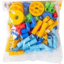 Eco Lounge King Kids Tekerlekli Boru  72 Parça - Pe 7190
