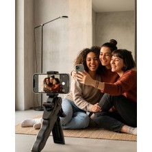 Die Grup Mini Telefon Tripodu Ayarlanabilir Telefon Standı Vlog ve Fotoğraf Çekim Aparatı