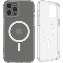 Die Grup Ally iPhone 13 Pro Max Magsafe Uyumlu Manyetik Kılıf Silikon KILIF-(5775)