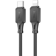 Die Grup Hoco X101 27W Type-C To iPhone Lightning Hızlı Şarj ve Data KABLOSU-(5775)
