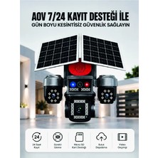 Die Grup 4g Sım Kartlı Uzaktan Izlemeli Akıllı Güvenlik Kamerası Çift Yönlü Ses