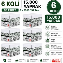 MEDEVRELF Copier Bond (Vege) A4 Fotokopi Kağıdı 80 gr 6 Koli