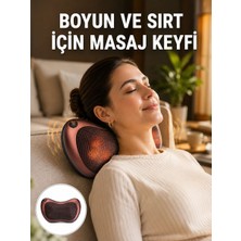 Hace Bazaar Isıtma Özellikli Derin Yoğurma Masaj Yastığı Priz & Çakmak Girişli Yeni Nesi - HCB1233783-4