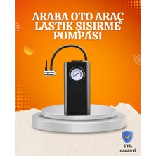 Hace Bazaar Taşınabilir Elektrikli Oto Motosiklet Bisiklet Lastik Şişirme Pompası - HCB1238521-1044
