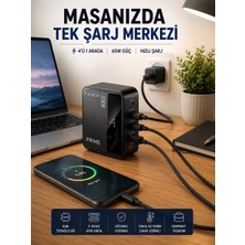 Hace Bazaar 4 Cihazı Aynı Anda Destekleyen Şarj Istasyonu - HCB1239161-8891