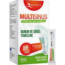 Multiplus Multisinus Burun ve Sinüs Temizleme Yedek Kiti 48'li ( Şişesiz Yedek Kit)