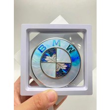 Bmw Uyumlu Özel Seri Aurora Sedefli & Vitray Motifli Amblem