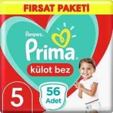 Prima Külot Bez Fırsat Paketi 5 Beden 56 Adet