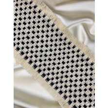 Ezel-In Tekstil Aksesuarları, Dekoratif Saçaklı Fantazi Dantel, 50 Metre, KOD-P430