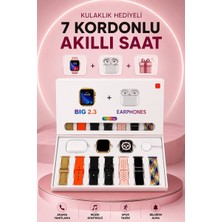 Hace Bazaar Akıllı Saat Bluetooth Kulaklık Hediyeli Bildirim Görme Sesli Görüşme Çoklu K - HCB1234136-6