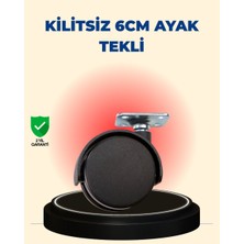 Hace Bazaar Masa ve Sehpa Için 6 cm Kilitsiz Ayak Tekli - HCB1235860-2684