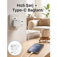 Hace Bazaar 67 Watt Hızlı Şarj Aleti Poco F2 F3 F4 Uyumlu Yeni Nesil - HCB1234457-4028