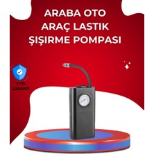 Hace Bazaar USB Şarjlı Kompakt Elektrikli Hava Kompresörü 3000 Mah - HCB1235109-9401