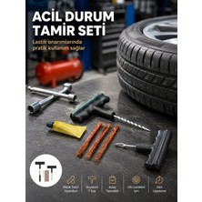 Hace Bazaar Acil Durumların Kurtarıcısı Çok Amaçlı Lastik Tamir Seti - HCB1232631-5916