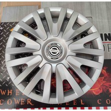 Yk 14 Inç Nissan Micra / Almera / Primera / Note Uyumlu Jant Kapağı 4'lü Takım Amblem Hediyeli
