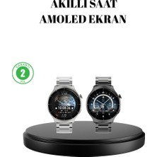 Hace Bazaar Kablosuz Şarjlı Bluetooth Görüşmeli Akıllı Saat – Android & Ios Uyumlu - HCB1233449-2406