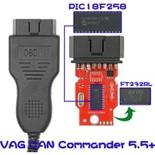 Hace Bazaar Vag Can Commander 5.5+ Pin Reader 3.9beta Vwskoda Teşhis Tarayıcı ARACI-(5775) - HCB1237775-521