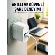 Hace Bazaar Pratik ve Kompakt Tasarımlı 12W USB Telefon Şarj Adaptörü - HCB1235145-7607