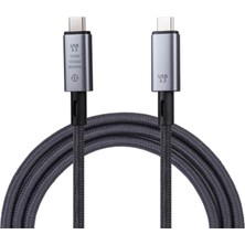 Hace Bazaar Ally USB 3.2 100W Type-C To Type-C 8k Görüntü-Data ve Ultra Hızlı Şarj Kablosu - HCB1237577-9