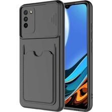 Teknook Xiaomi Poco M3 Kılıf ​zore Kartix Kılıf - Siyah