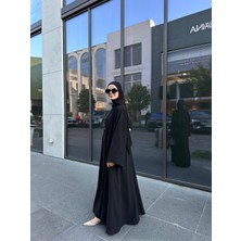 Klasik Krep Ikili Abaya Takım