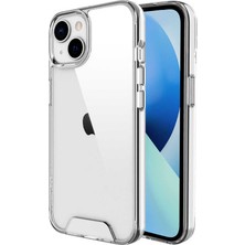 Teknook iPhone 14 Kılıf Zore Gard Silikon - Renksiz