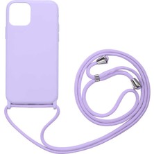Teknook iPhone 12 Pro Max Kılıf Zore Ropi Kılıf - Mor