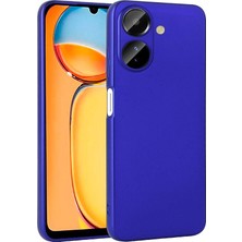 Teknook Xiaomi Poco C65 Kılıf Zore Premier Silikon Kılıf - Saks Mavi