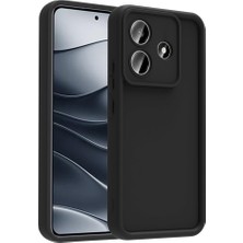 Teknook Xiaomi Redmi Note 14 4g Kılıf Kamera Korumalı Zore Ananas Kılıf - Siyah