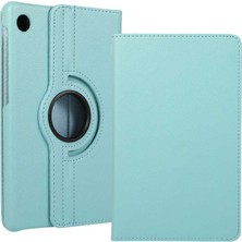 Teknook Lenovo Tab M10 Plus TB-125F - TB-128F 3. Jenerasyon Zore Dönebilen Standlı Kılıf - Mavi